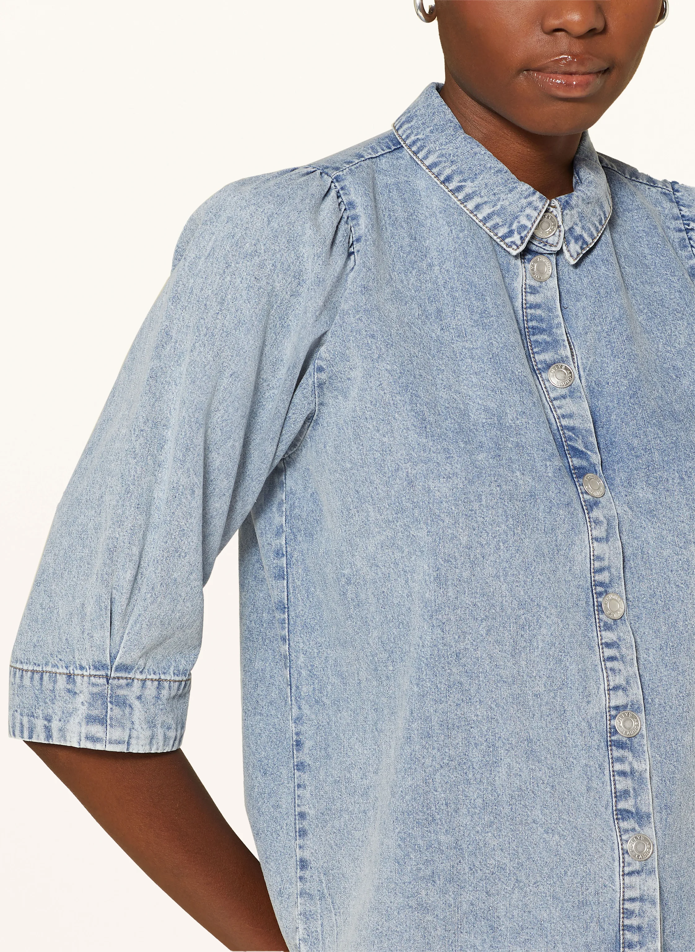 lollys laundry Jeansbluse BONOLL