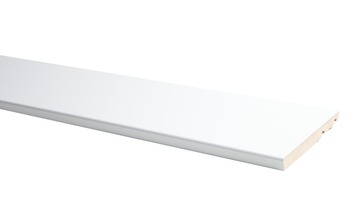 Plint Model Recht Hoogglans Wit 1,4 x 7,5 x 240 cm