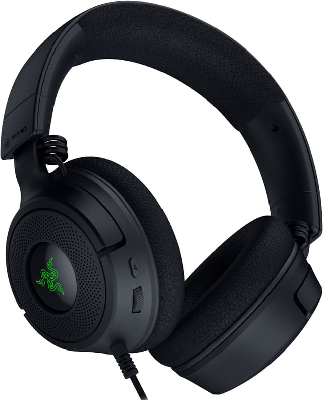 Razer Kraken V4 X gaming-høretelefoner (sort)