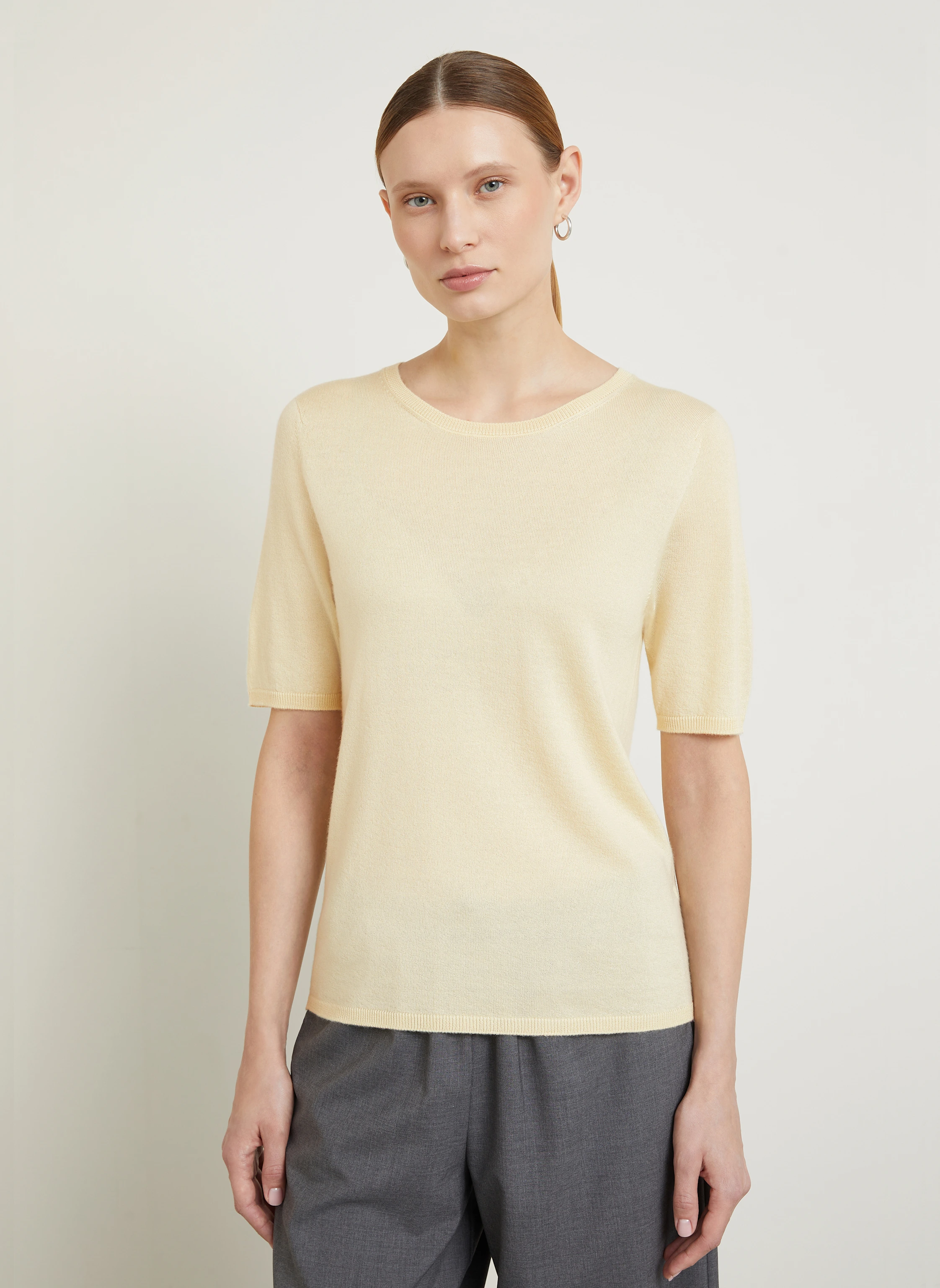IRIS von ARNIM Strickshirt aus Cashmere mit Seide