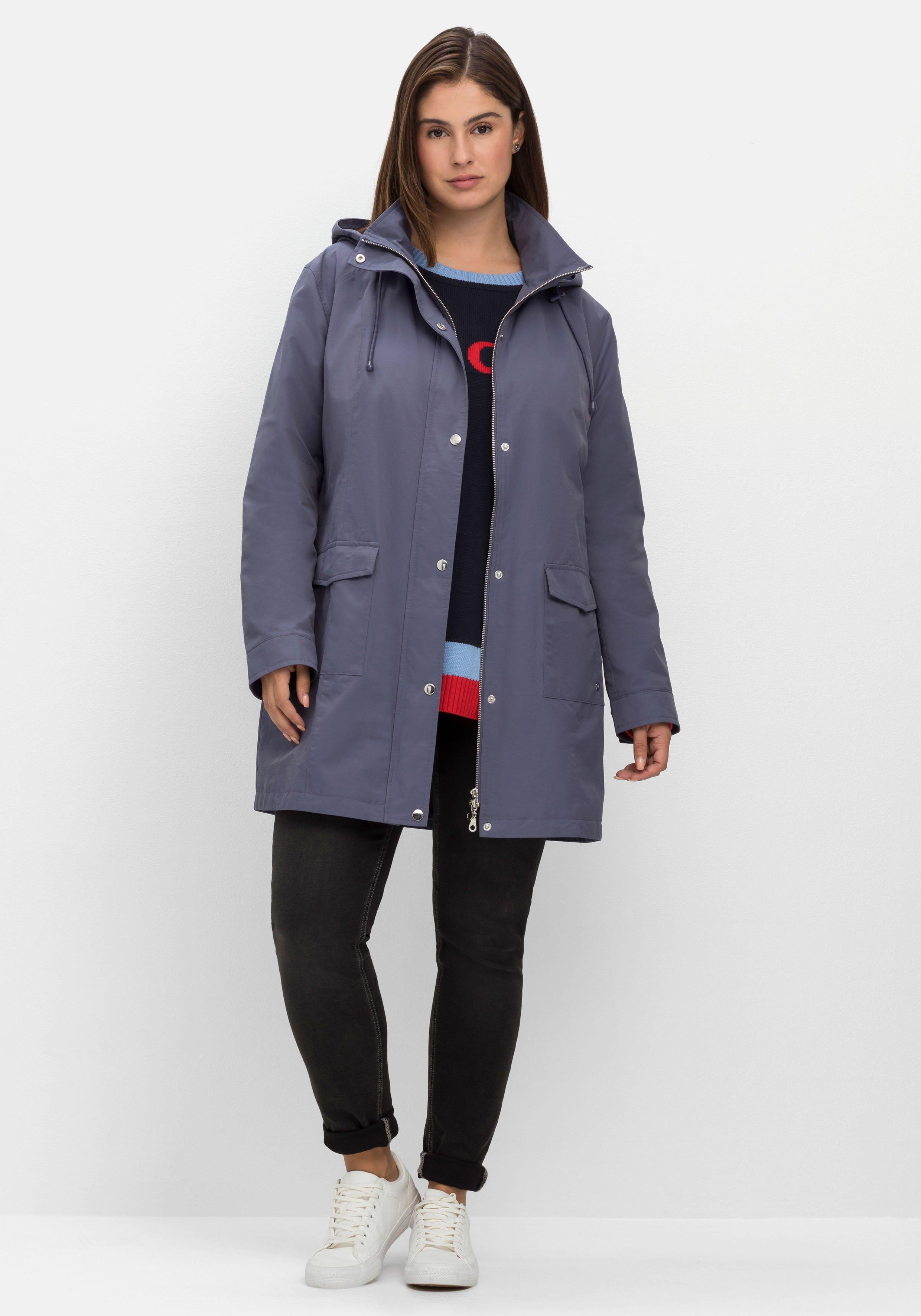 Outdoor-Parka mit abnehmbarer Kapuze