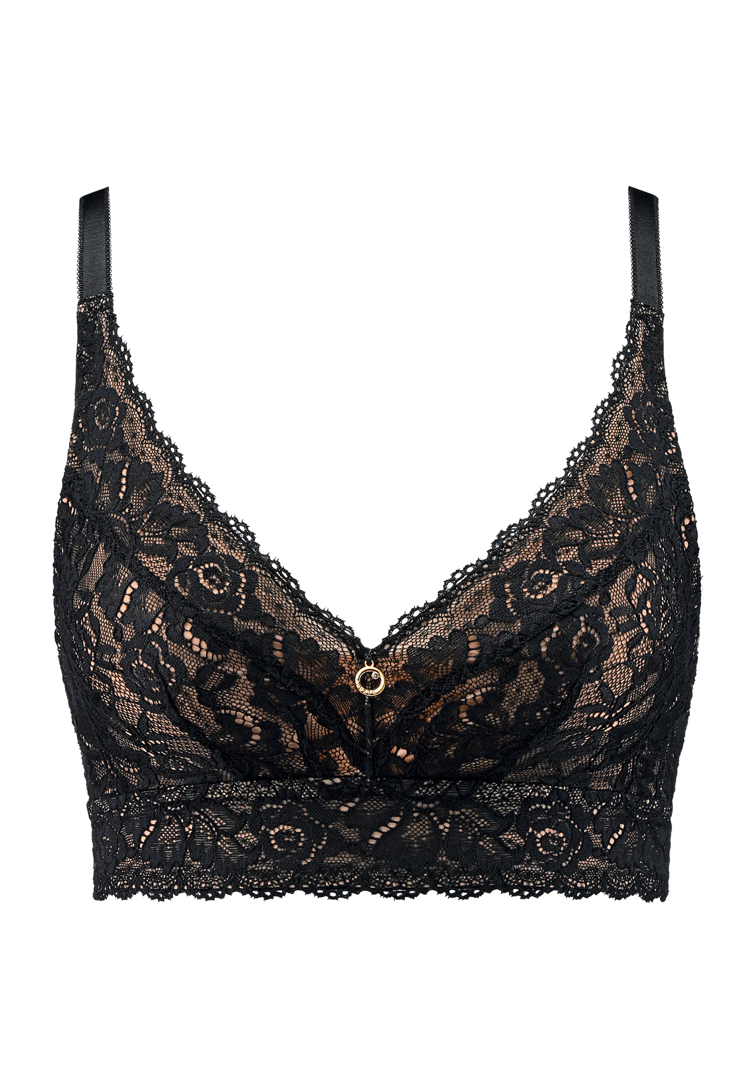 ROSESSENCE - Soutien-gorge brassière confort | Noir