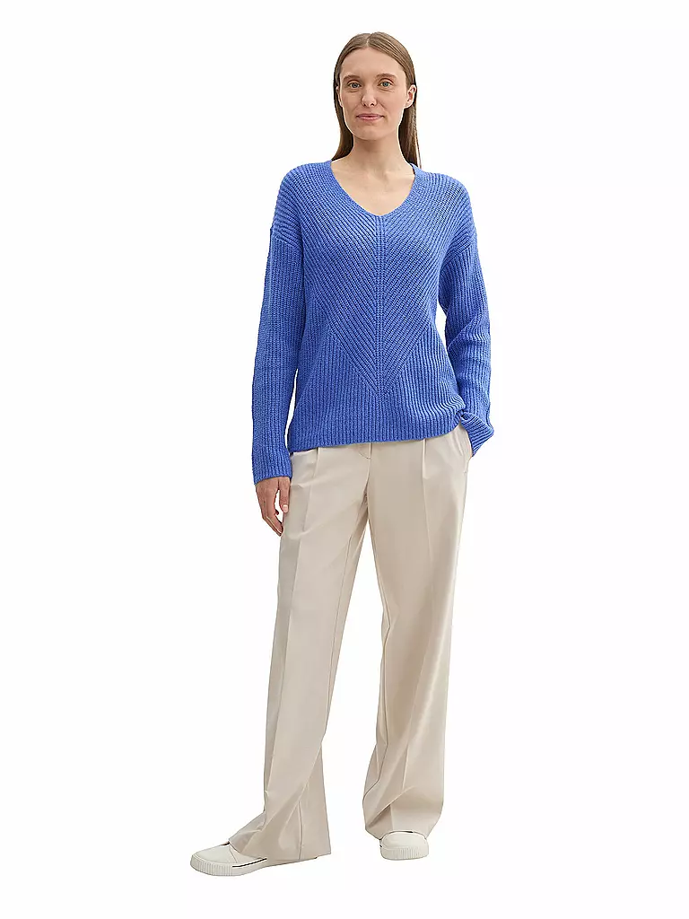 TOM TAILOR Pullover blau