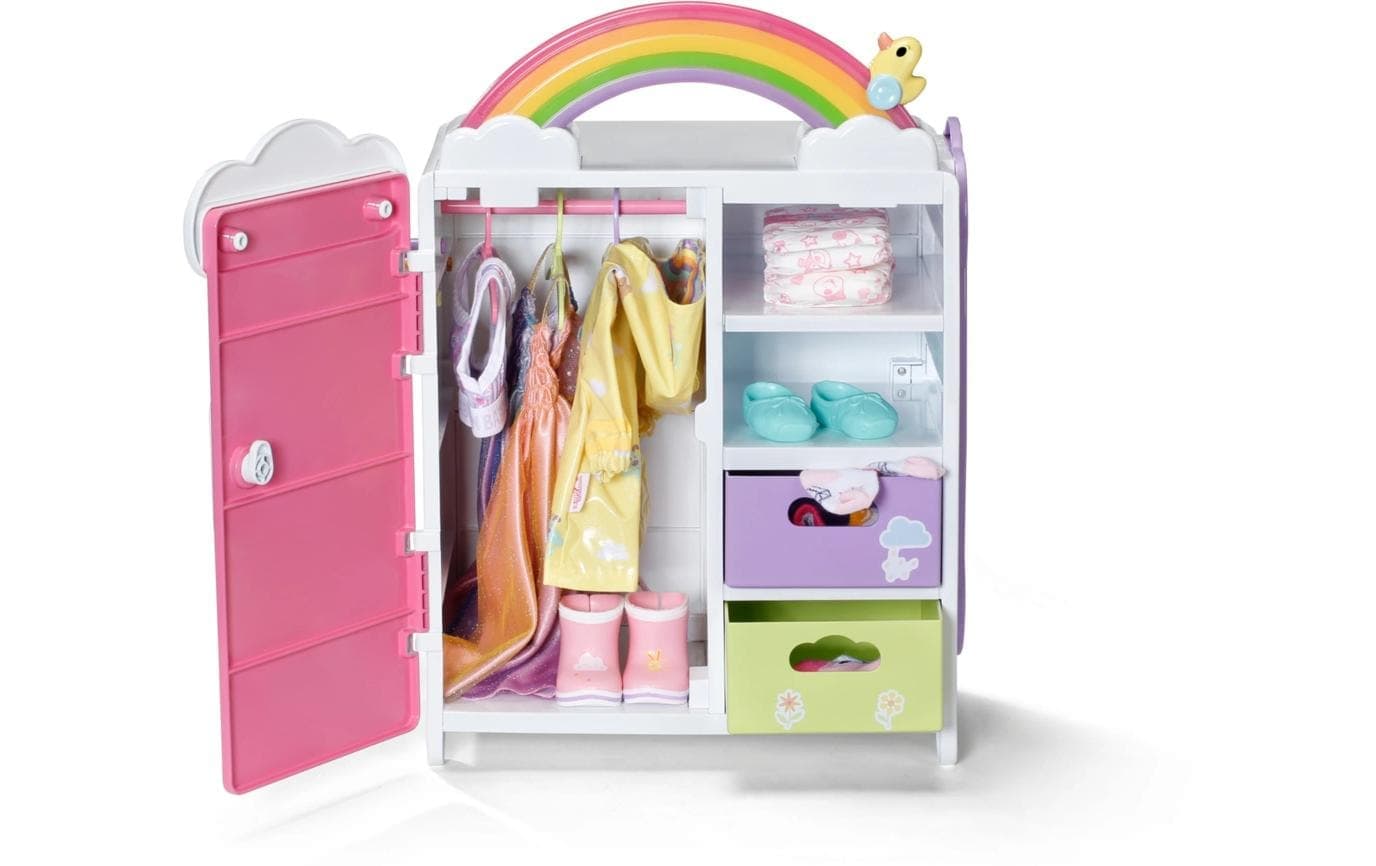 Baby Born Puppen Accessoires-Set »Regenbogen Schrank«