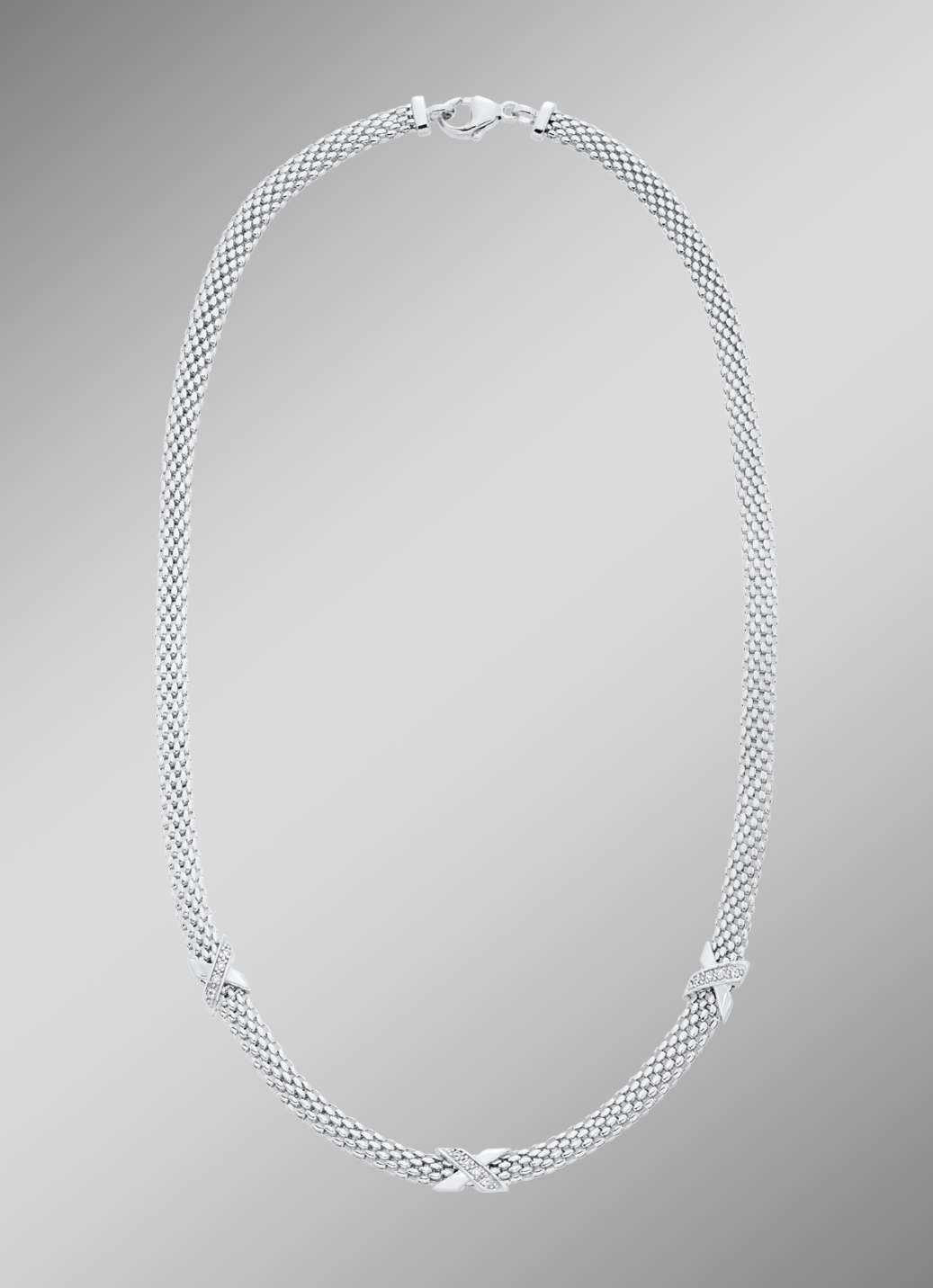 Halskette mit Zirkonia