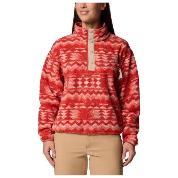 Columbia - Women's Helvetia II Printed Cropped Half Snap - Pull polaire