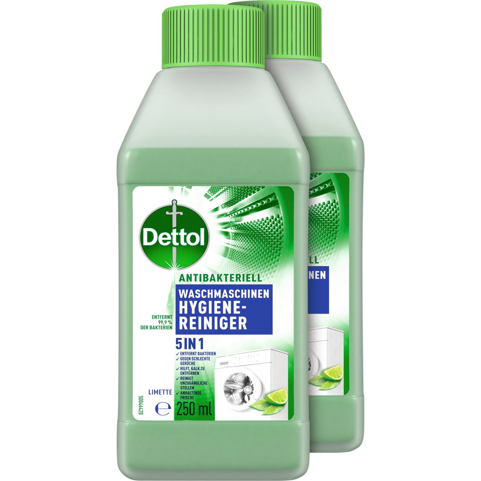 Dettol Waschmaschinenreiniger Hygiene 2x250ml