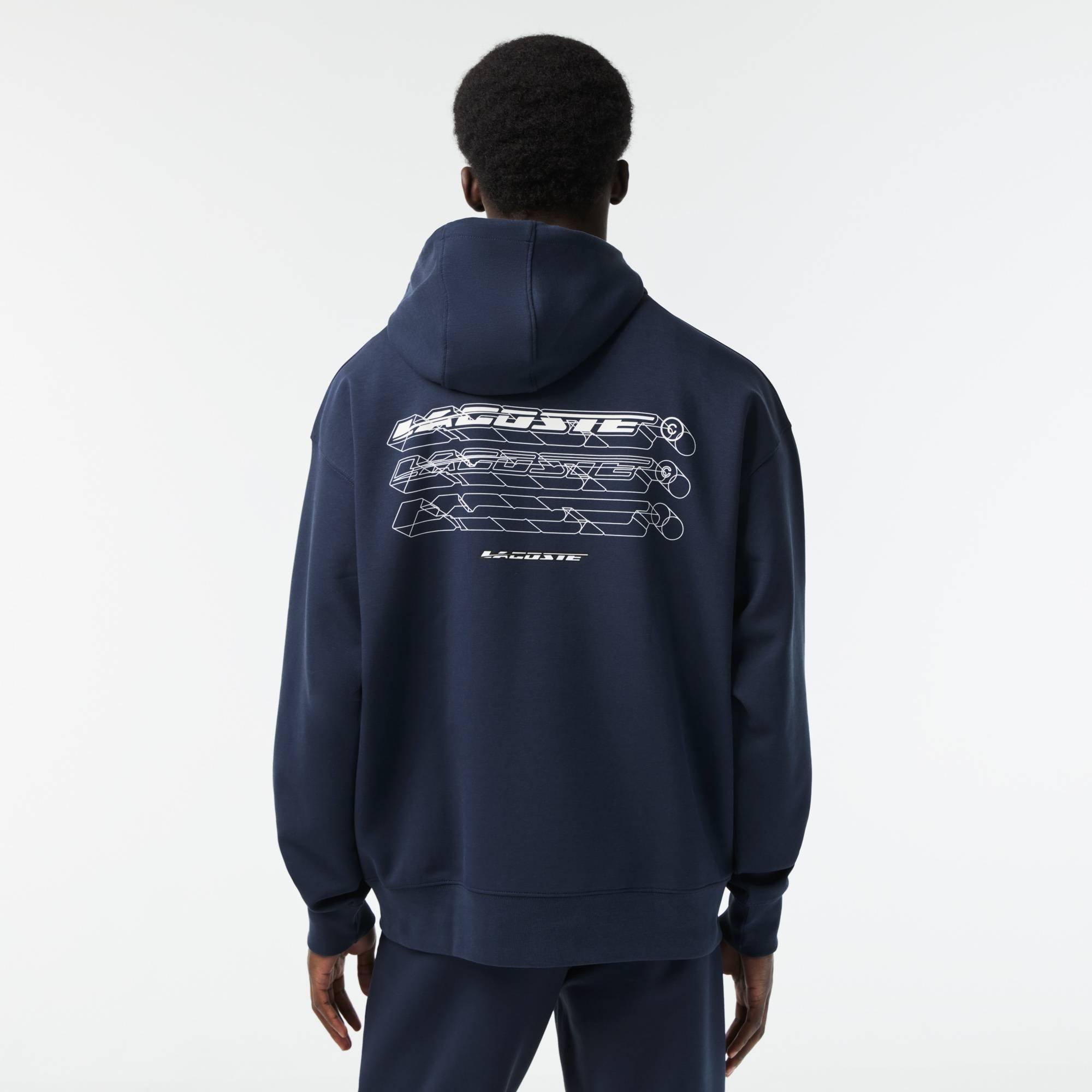 Lacoste Lacoste Racing 1/4 Zip Hoodie Mens