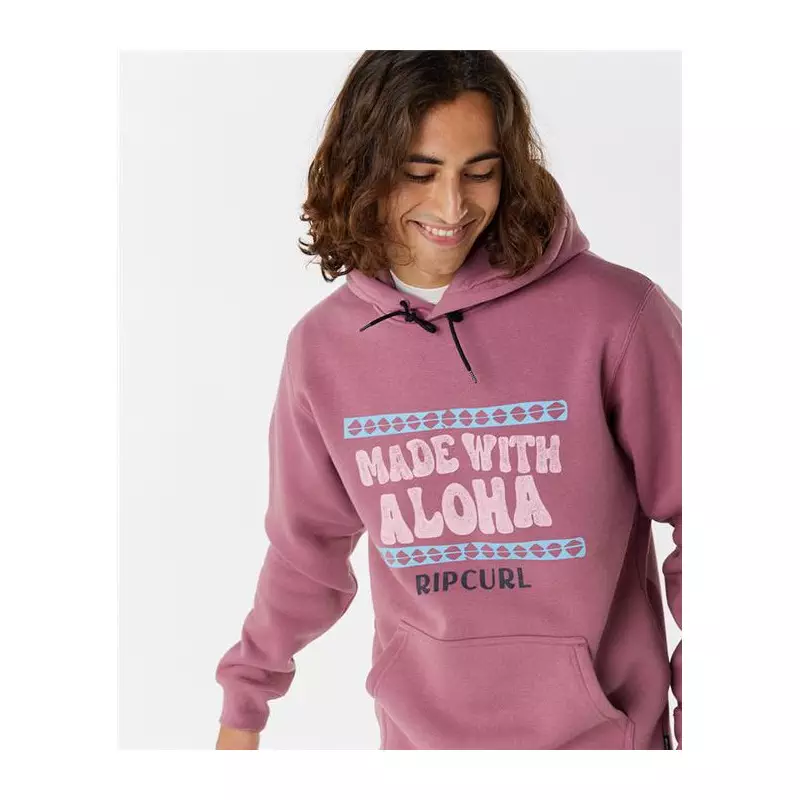 Sweat RIPCURL Down The Line Fp Hooded Mauve