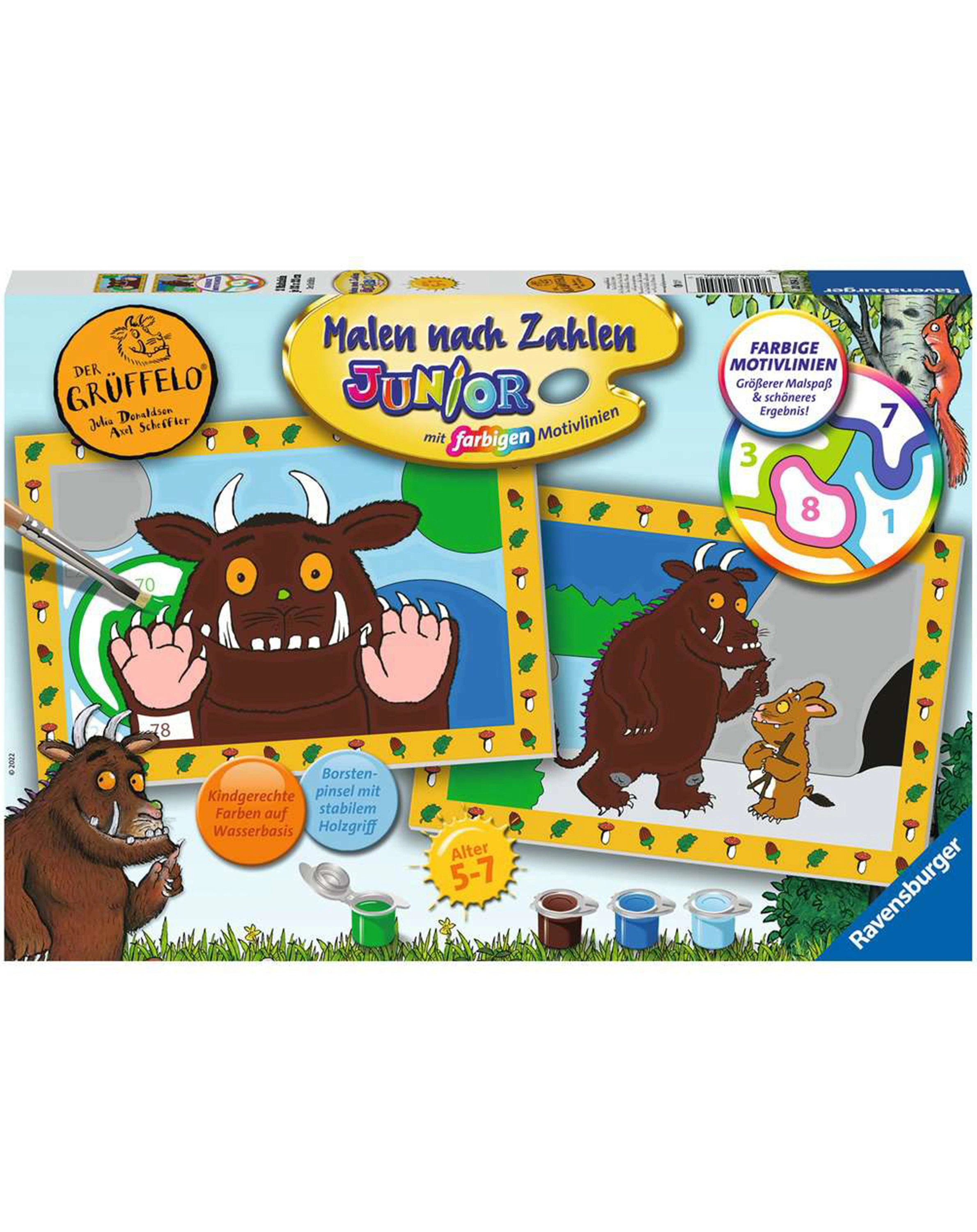 Malen nach Zahlen JUNIOR - DER GRÜFFELO