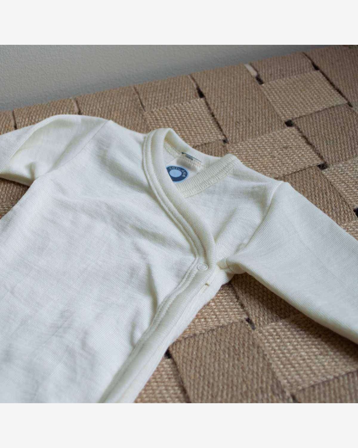 Omslagsbody Ull – 70% Merino, 30% Silke | Ubehandlet Ull