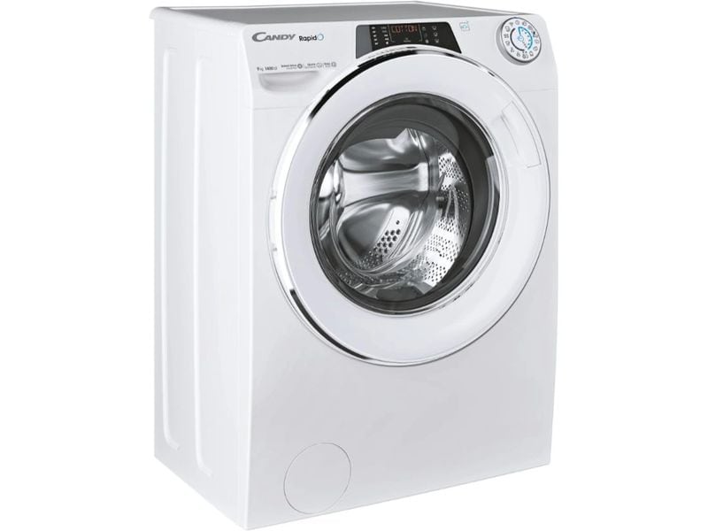 Candy Waschmaschine RO 1496DWMCT/1-S Links Frontlader mit 9 kg Ladekapazität