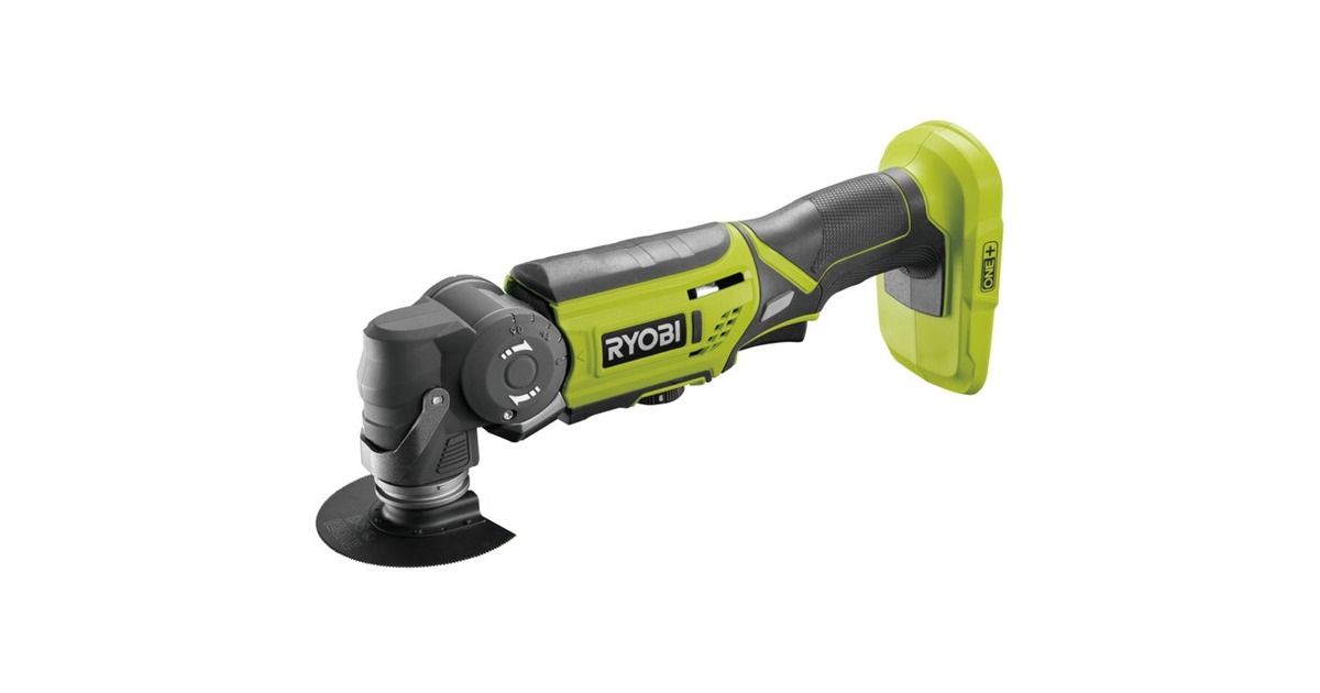 RyobiR18MT-0 multifunctioneel gereedschap  (Groen/zwart, Accu niet inbegrepen)