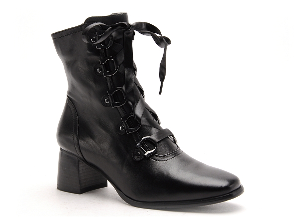 Regarde le ciel boots bottine talons femme ines 01 noir