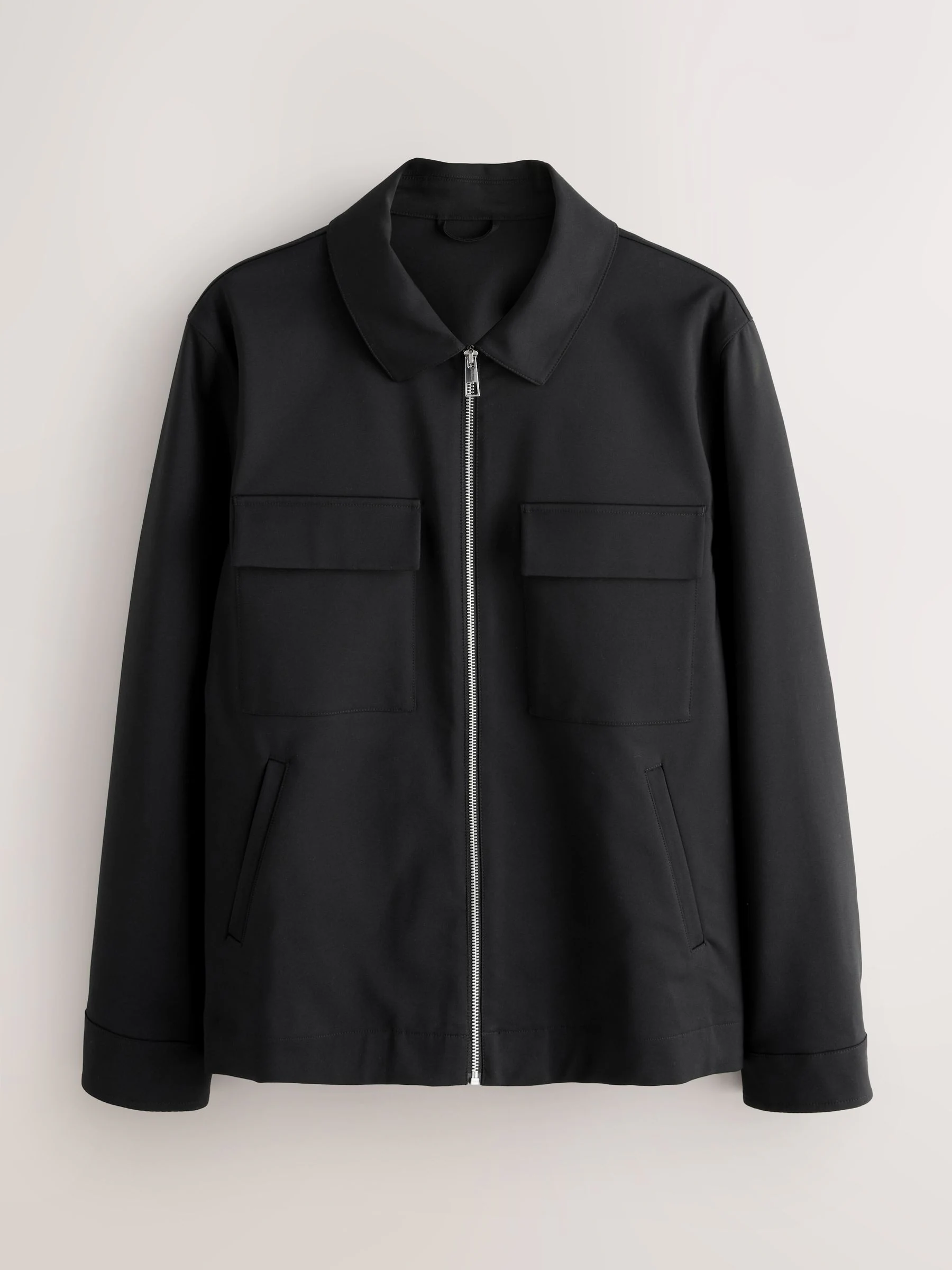 Zwart - Slim technisch stretchy Jack