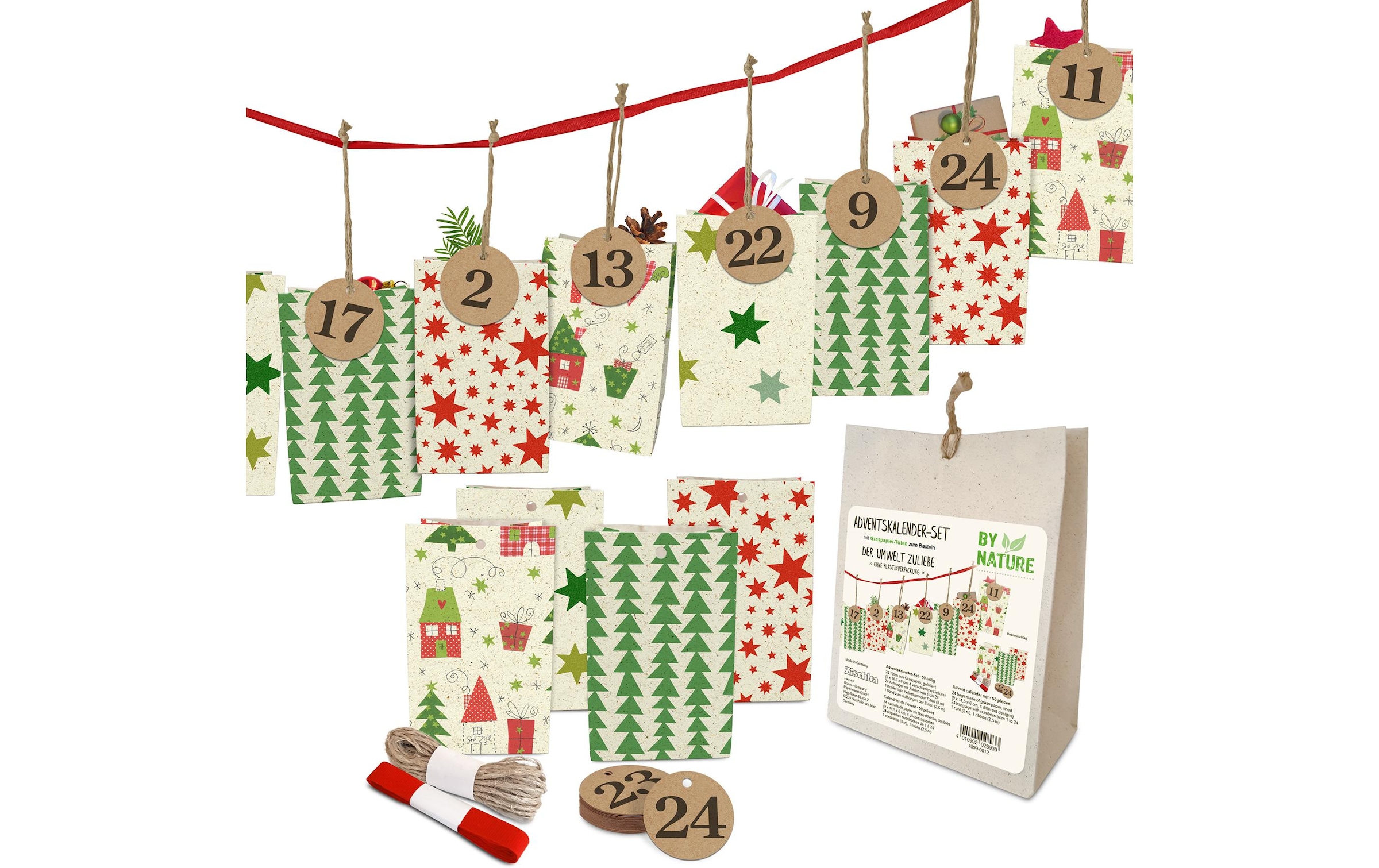 Braun+Company Atelier Adventskalender »Set Nordic 24 Tüten« Es liegt keine Altersempfehlung vor