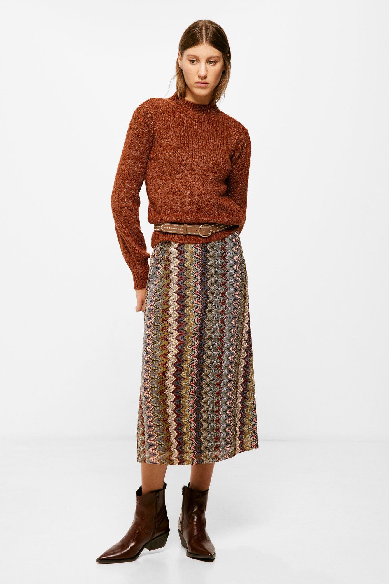 Jersey de estrutura de lã lurex