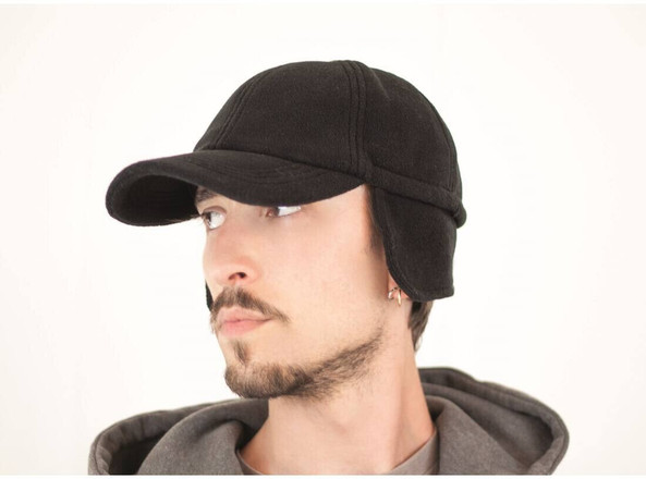 Atlantis AT118 - Casquette en Polaire 6 Pans Hiver