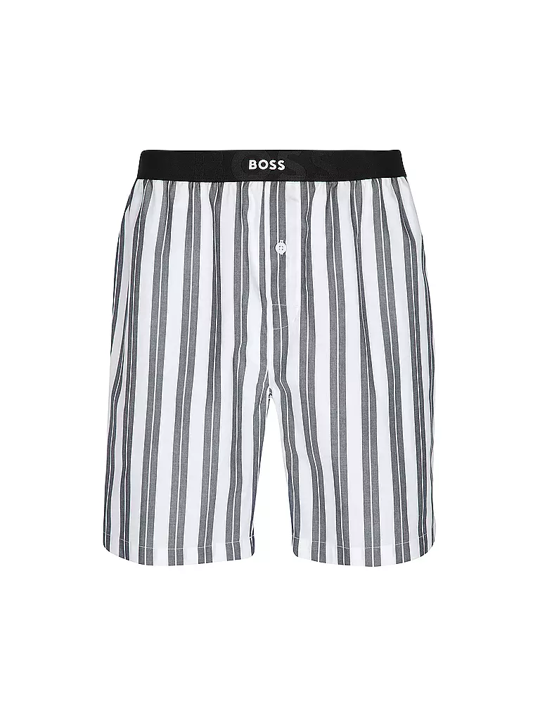 BOSS Pyjamashorts  schwarz