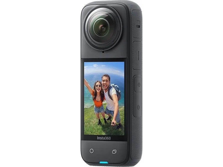 Insta360 X4 - 360° action-kamera - 8K / 30 fps - 72 MP - Wi-Fi, Bluetooth op til 10 m - sort