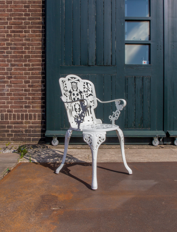 Seletti Industry Garden tuinstoel wit