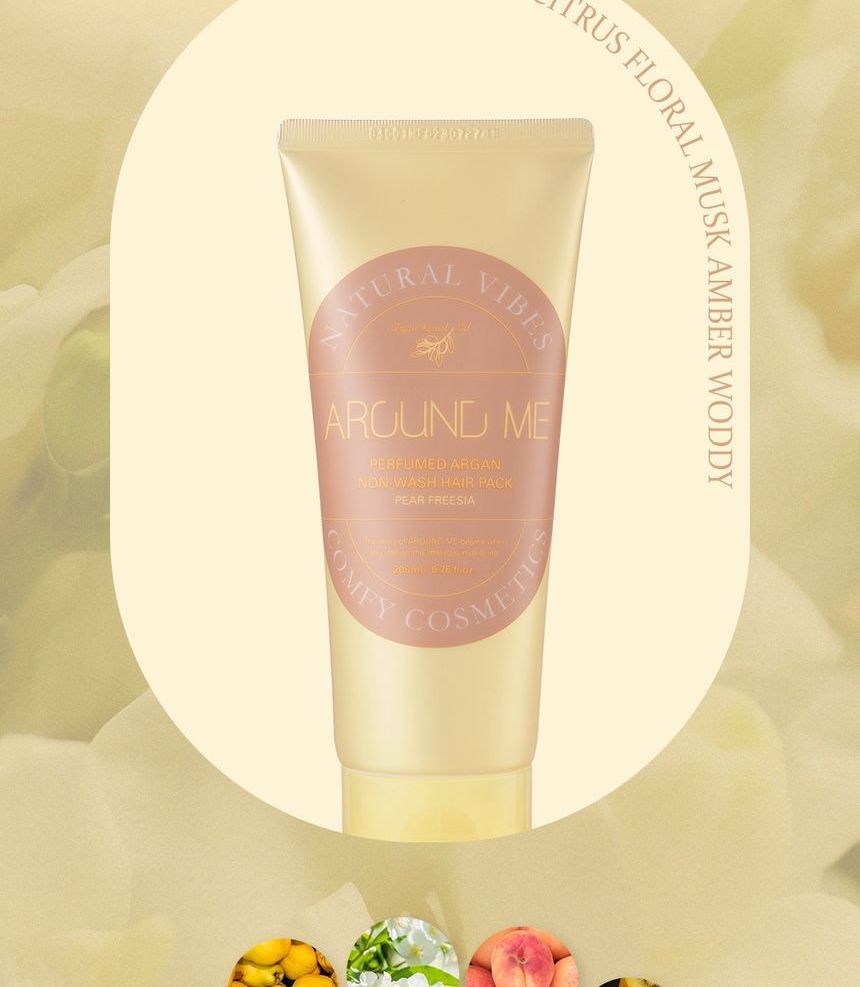 ROUND ME - Geparfumeerde Argan Non-Wash Haarpakking Kernel