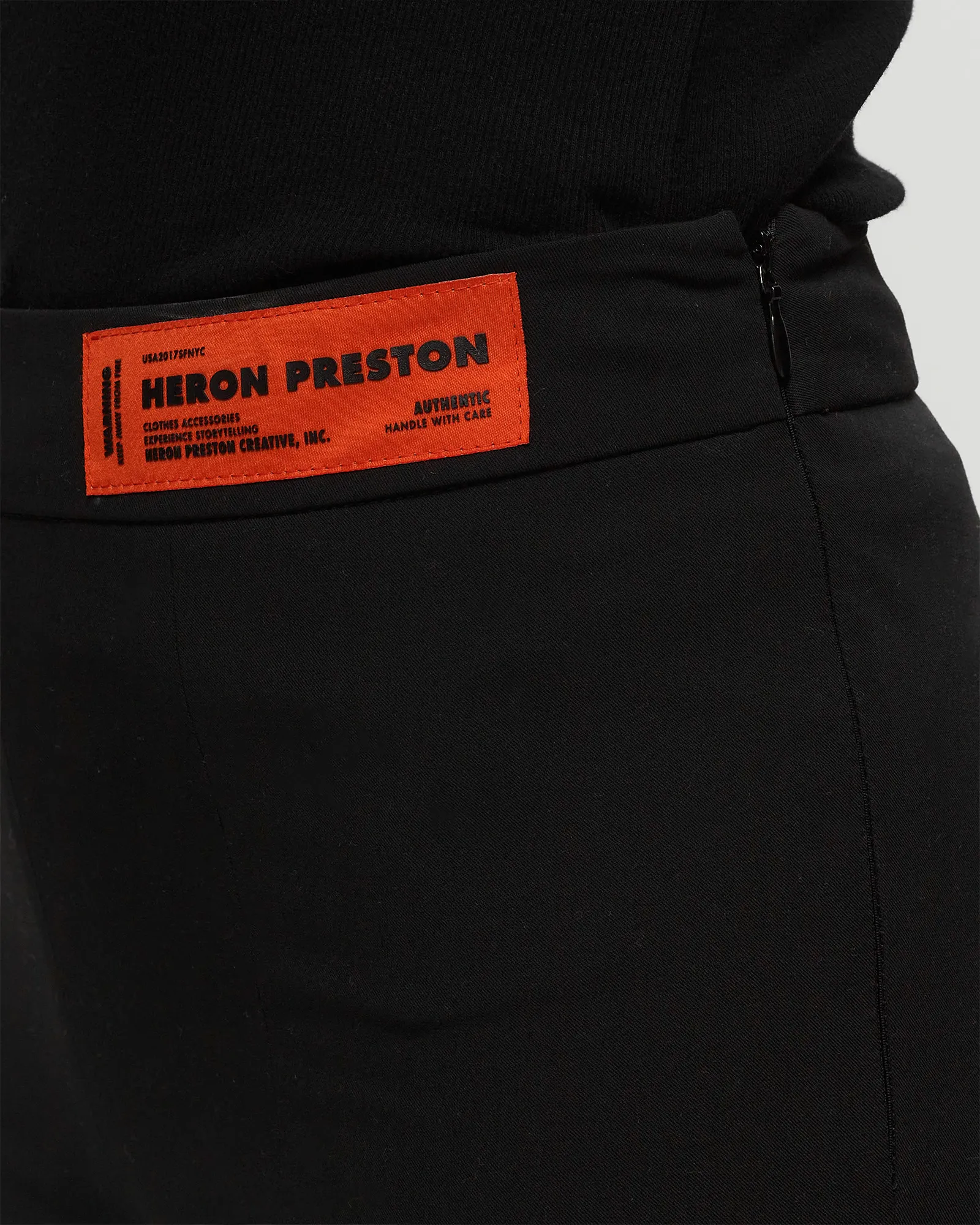 Heron Preston GABARDINE ZIP PANTS