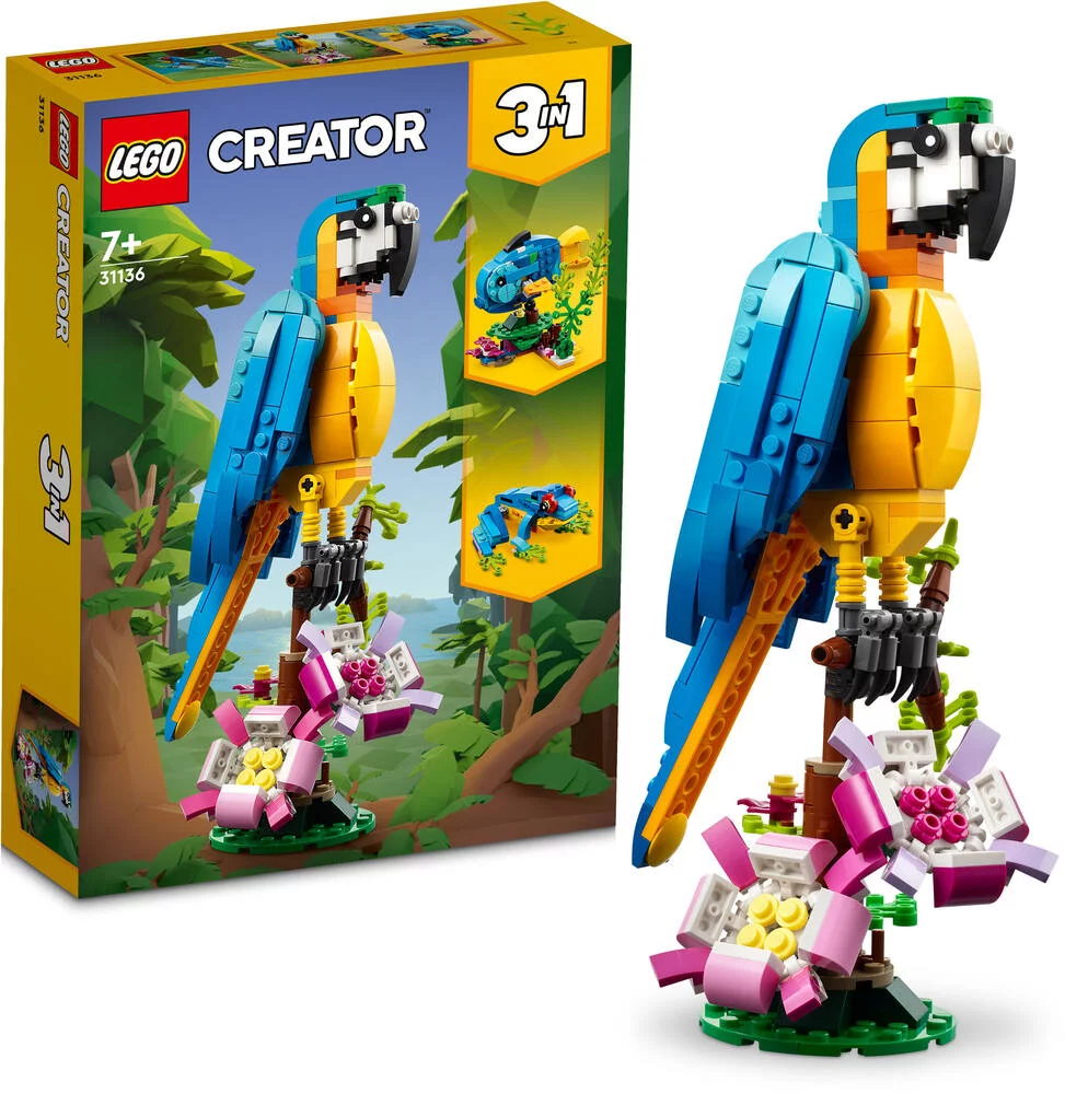 LEGO®CREATOR 31136 - LE PERROQUET EXOTIQUE