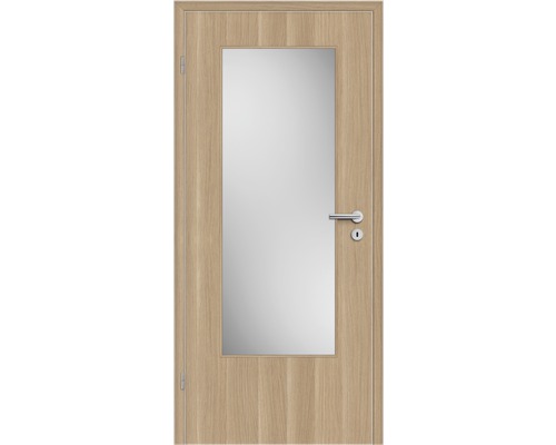 Pertura binnendeur Yori CPL Sun Oak, lengterichting, 86,0 x 198,5 cm, links met lichtuitsparing G3 (zonder glas)