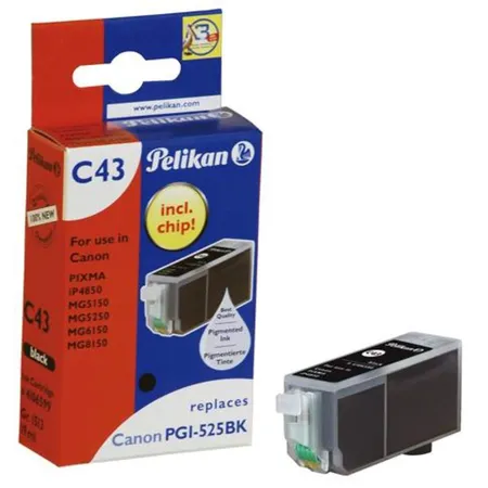 Pelikan Druckerpatrone C43 ersetzt Canon PGI-525, black, 19 ml