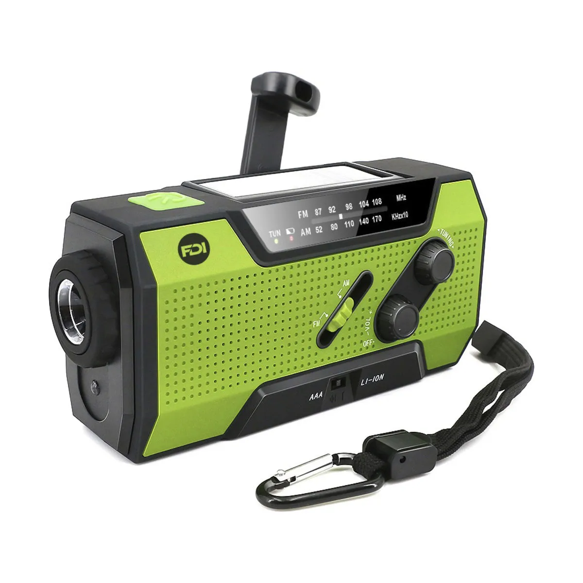 FDI Radio m. LED-lys