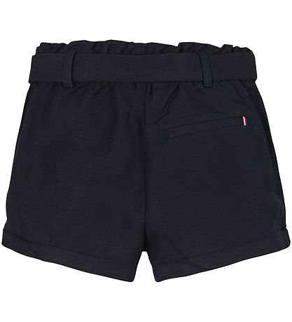 Tommy Hilfiger Shorts - Leinen - Überziehen - Dark Nacht Navy