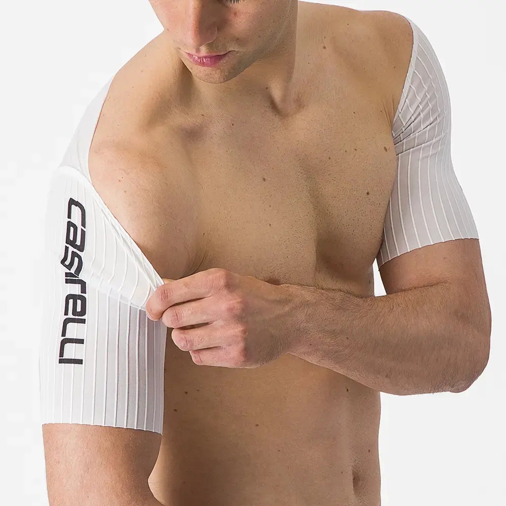 Castelli Bolero Short Sleeves Wit Heren