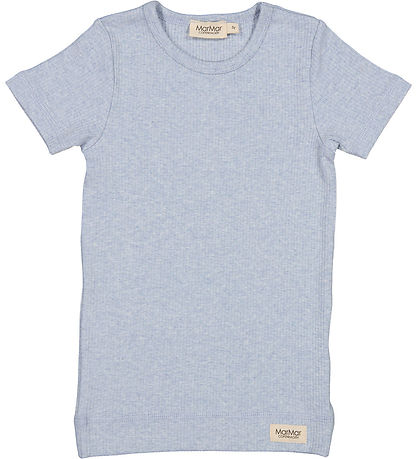 MarMar T-Shirt - Rib - Modal - Plain - Frisch Air Melange
