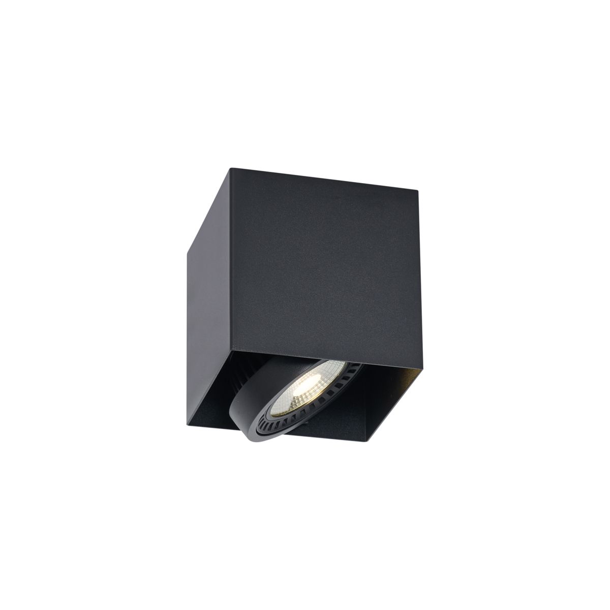 Moderne opbouw spot zwart incl. LED dimbaar - Dionysos
