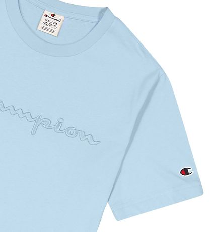 Champion Fashion T-shirt - Crewneck - Lyseblå