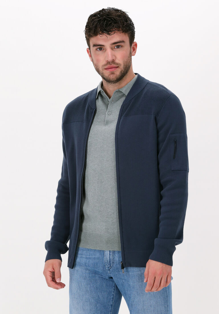 SAINT STEVE blauwe saint steve vest hendrik