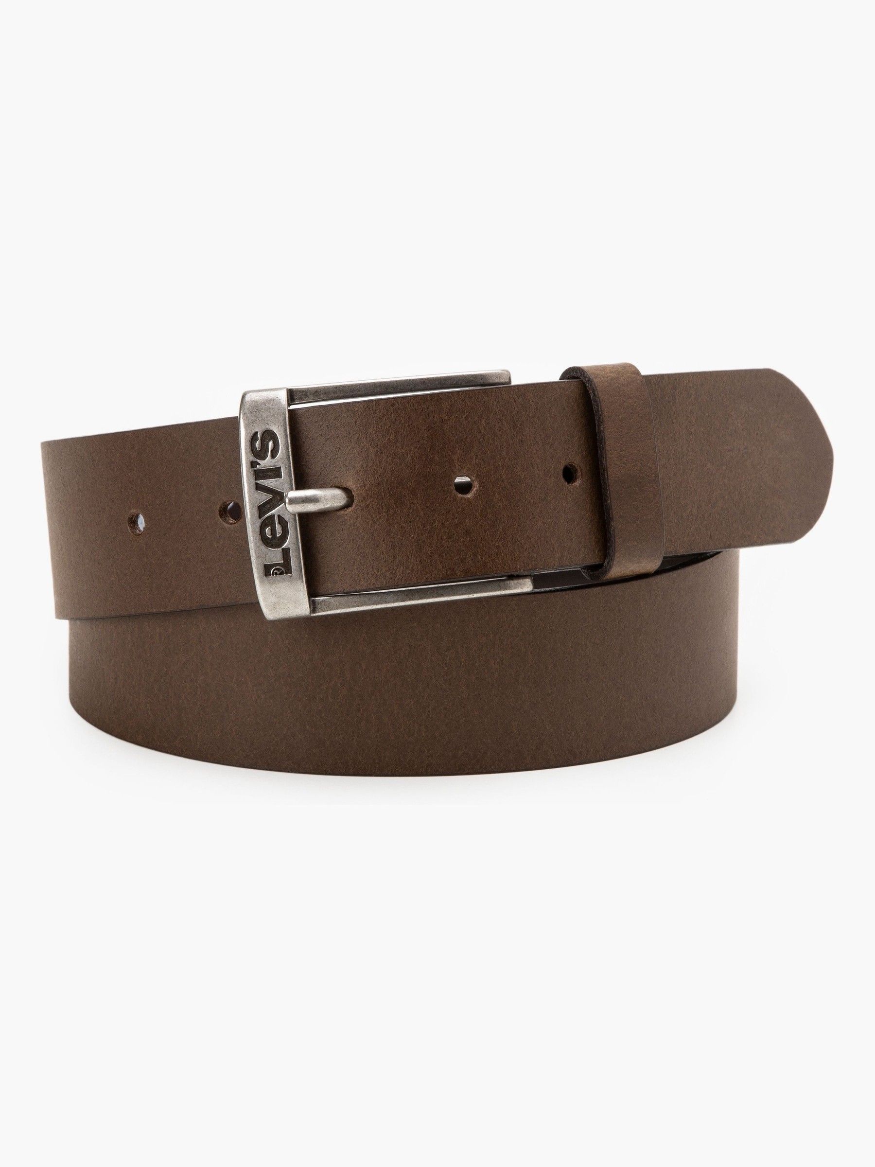 Bruin - Levi's® leren Duncan riem