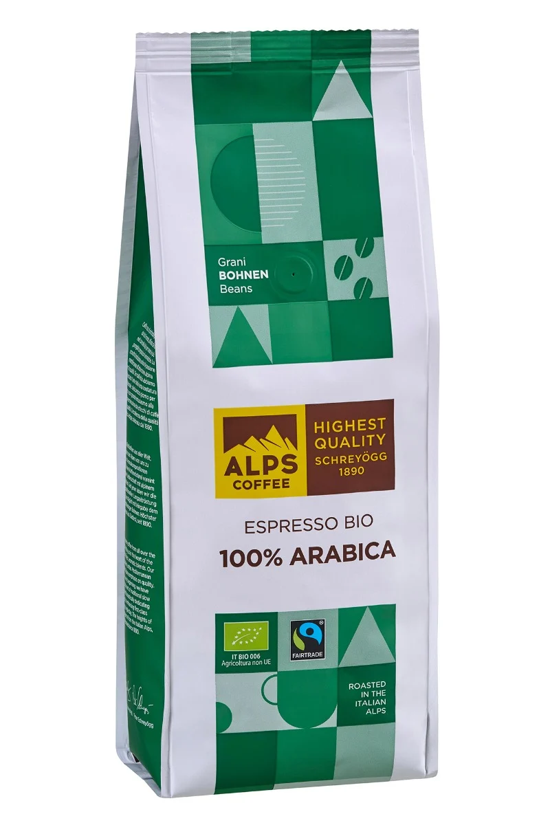 Alps Coffee Espresso Bio 100% Arabica 500g
