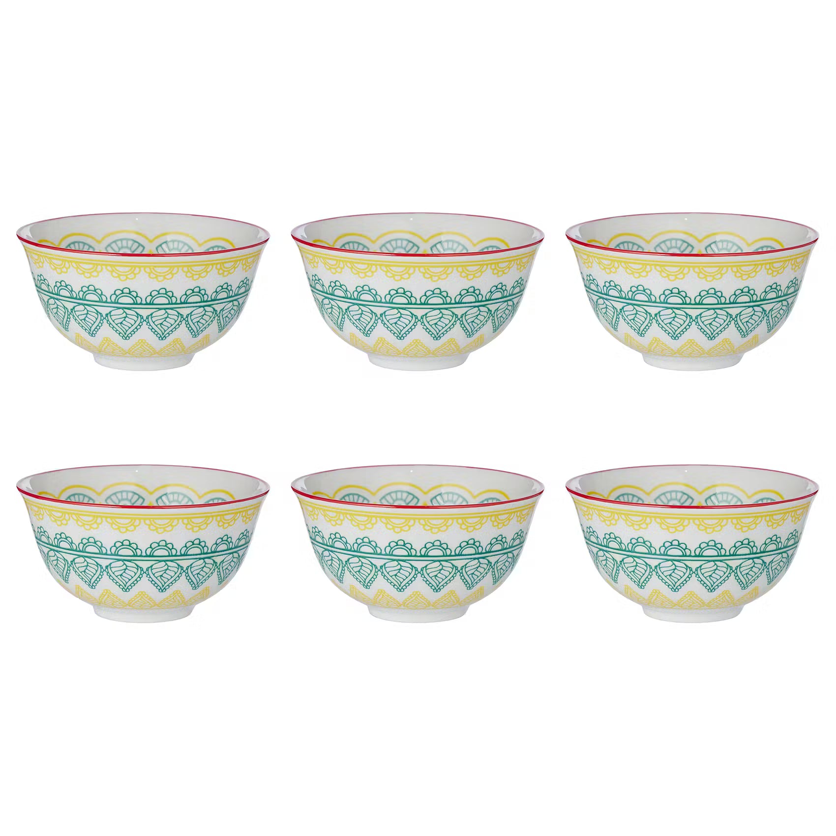 ORNAMENTS Schale 6er-Set
