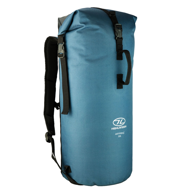 Highlander affric 35l waterdichte rugzak - blue