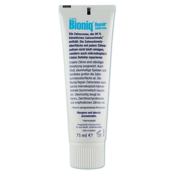 Bioniq Repair Zahncreme (75ml)