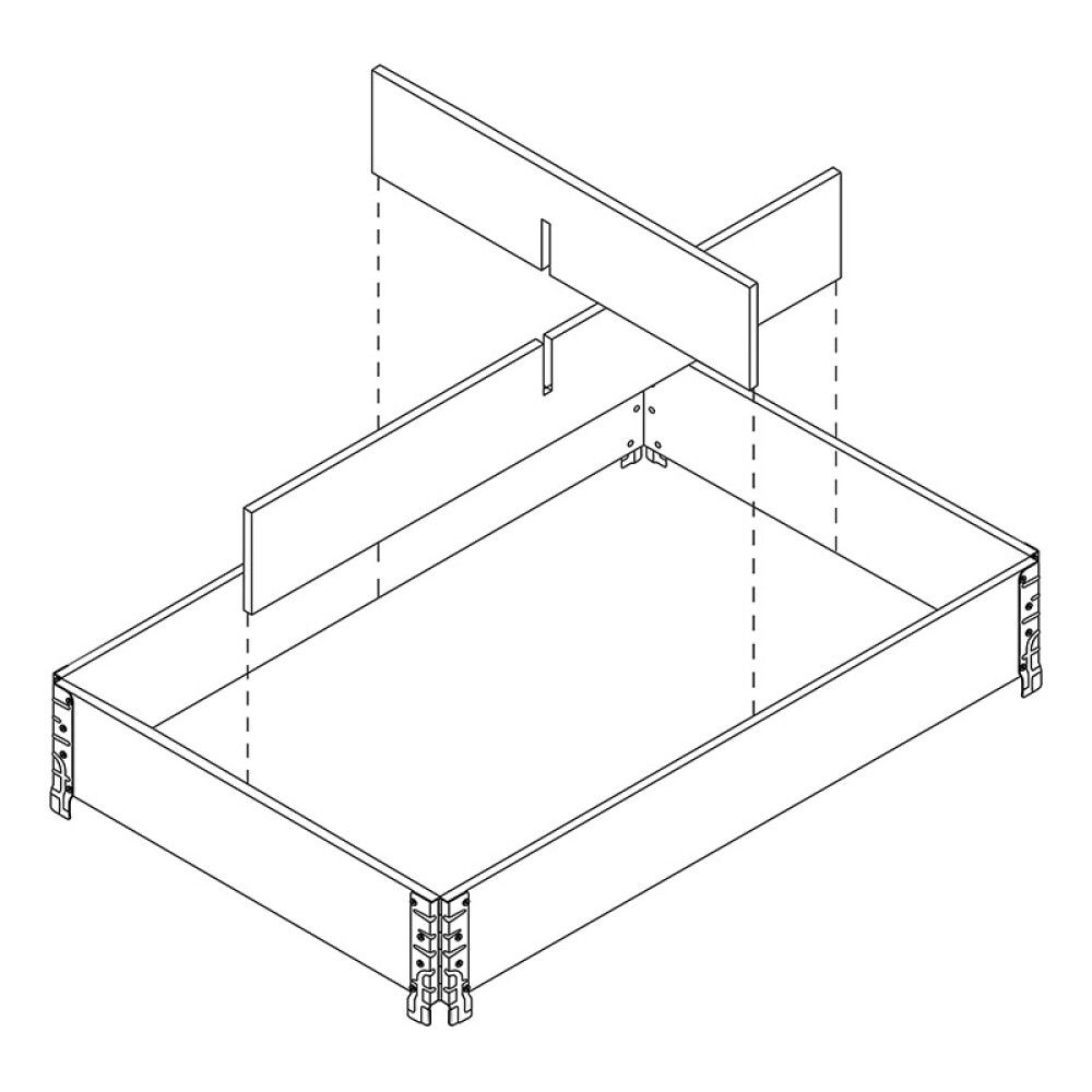 AVDELER TIL PALLEKRAGE 1200X800MM