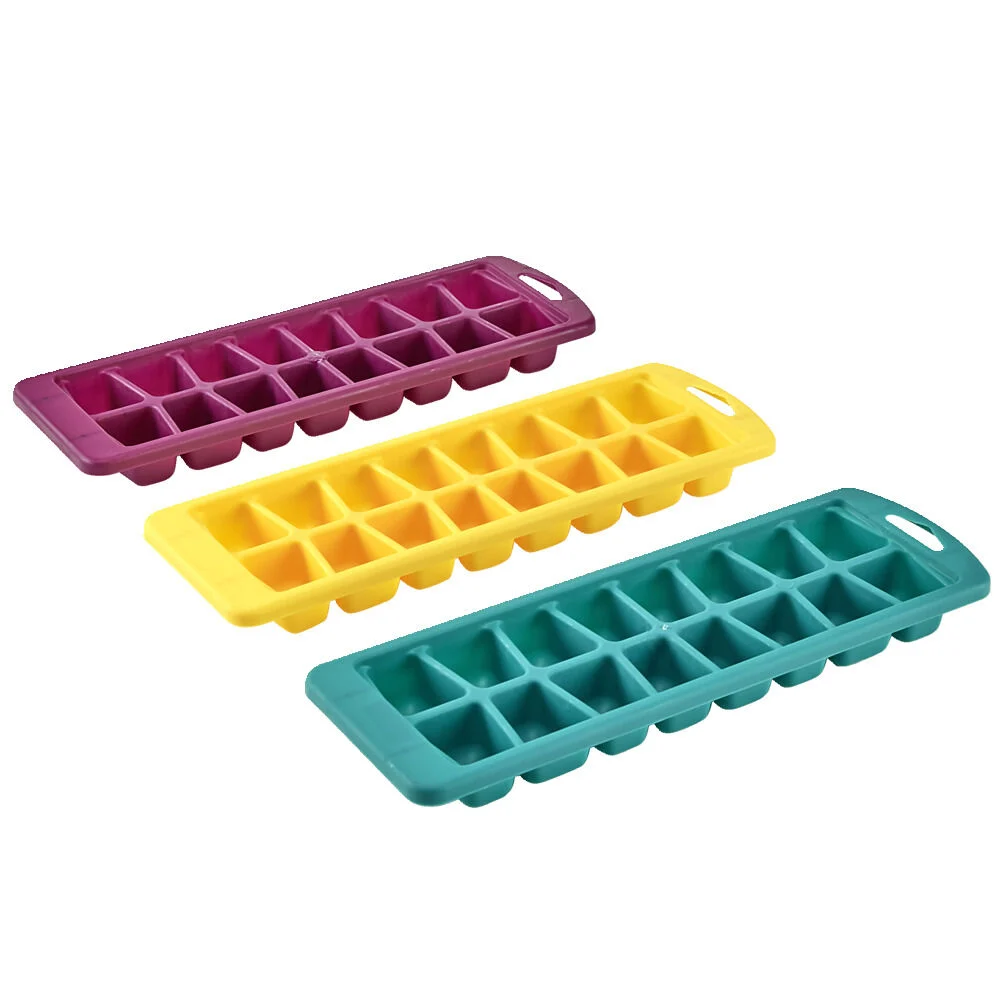 Lot de 3 moules à glaçons Tropical Boost