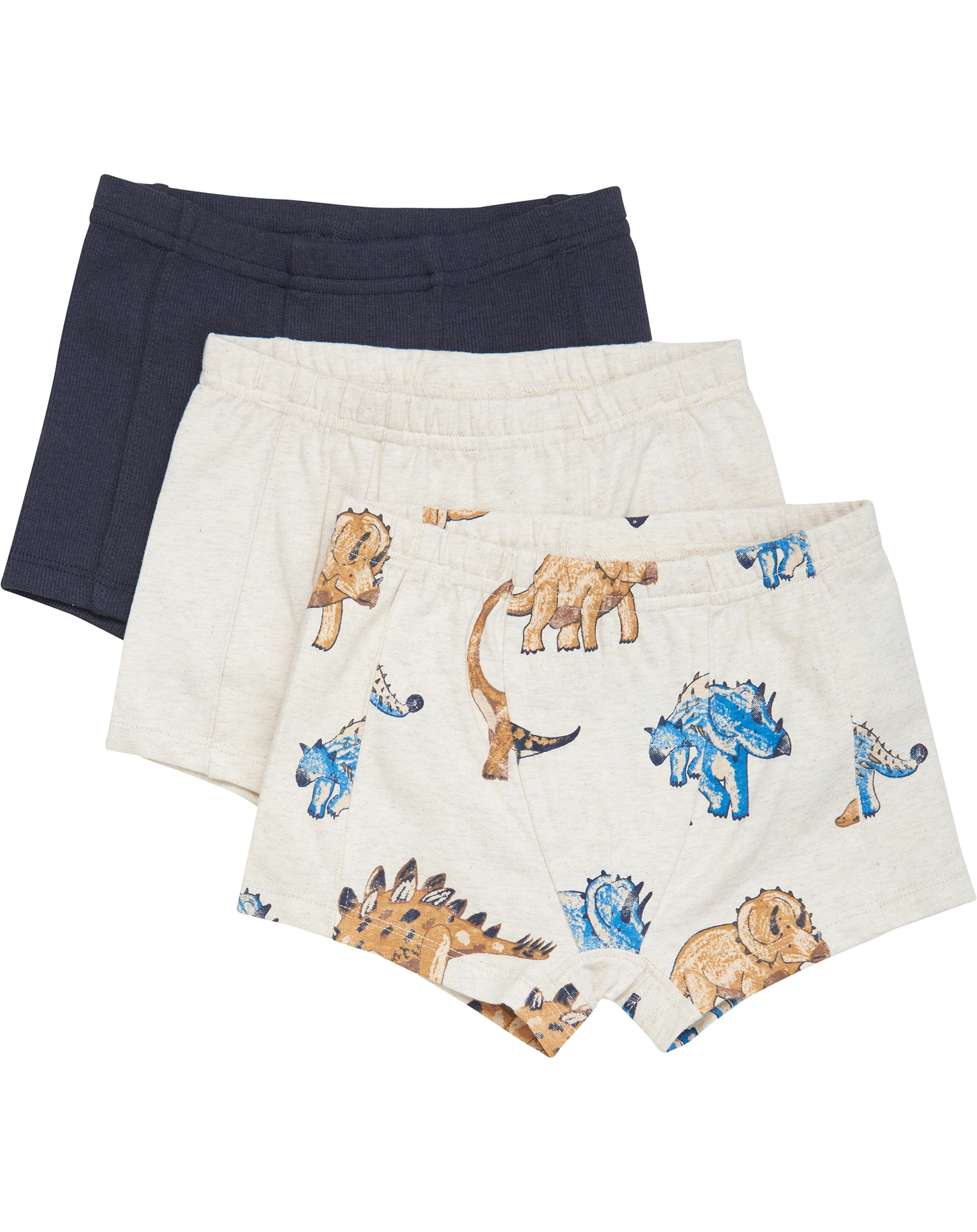 Boxershorts DINO AOP 3er-Pack in beige