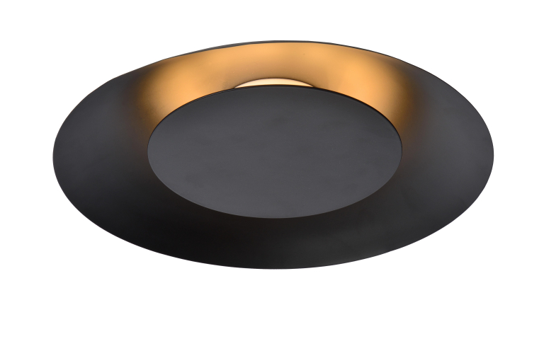 Lucide Foskal 34.5 plafondlamp LED zwart