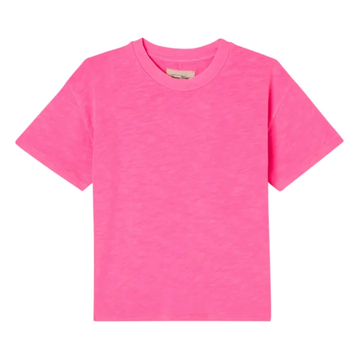 American Vintage T-shirt Sonoma Manches Courtes | Rose fluo