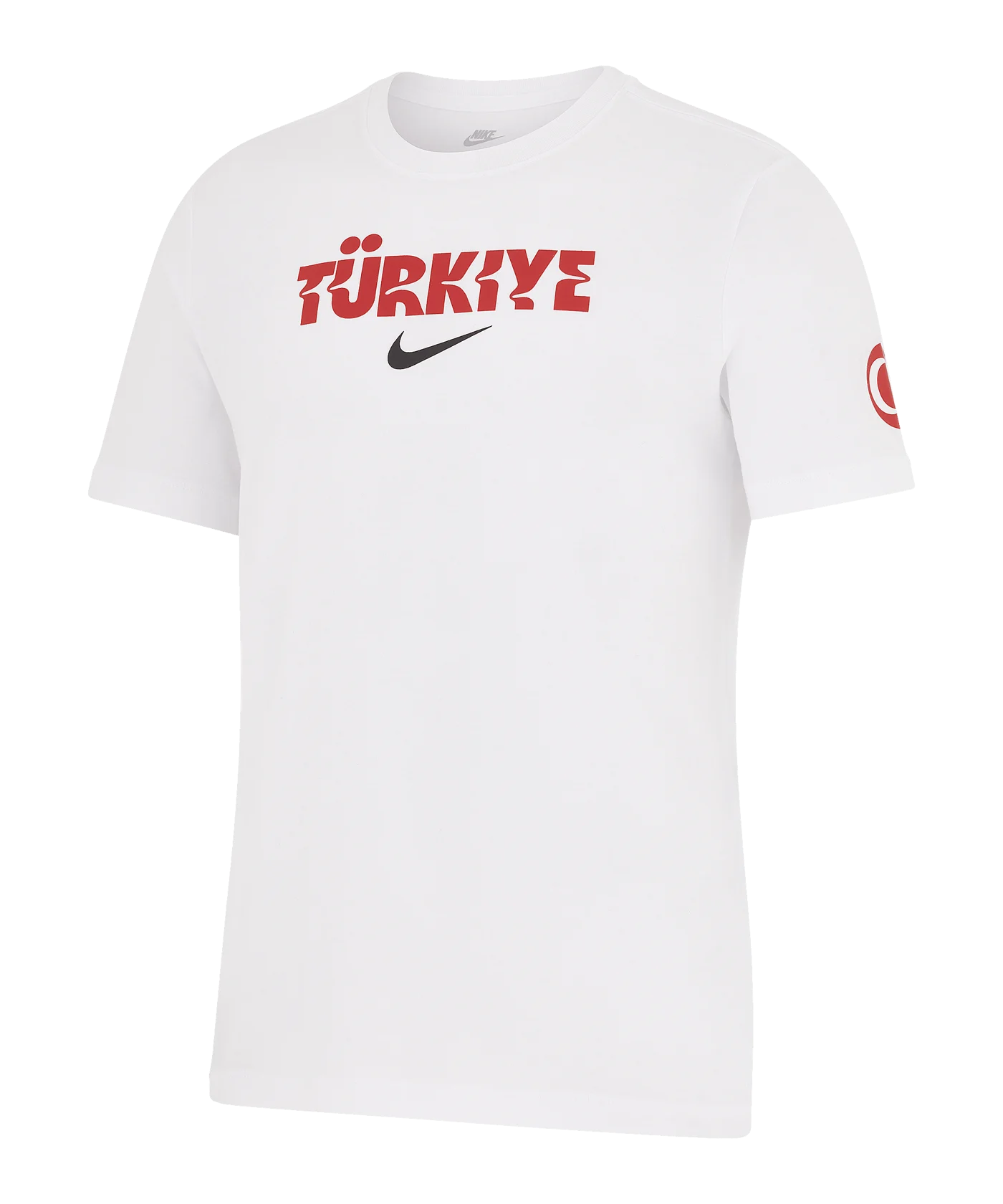 Nike Turkey Crest t-shirt EM 2024 white red F100