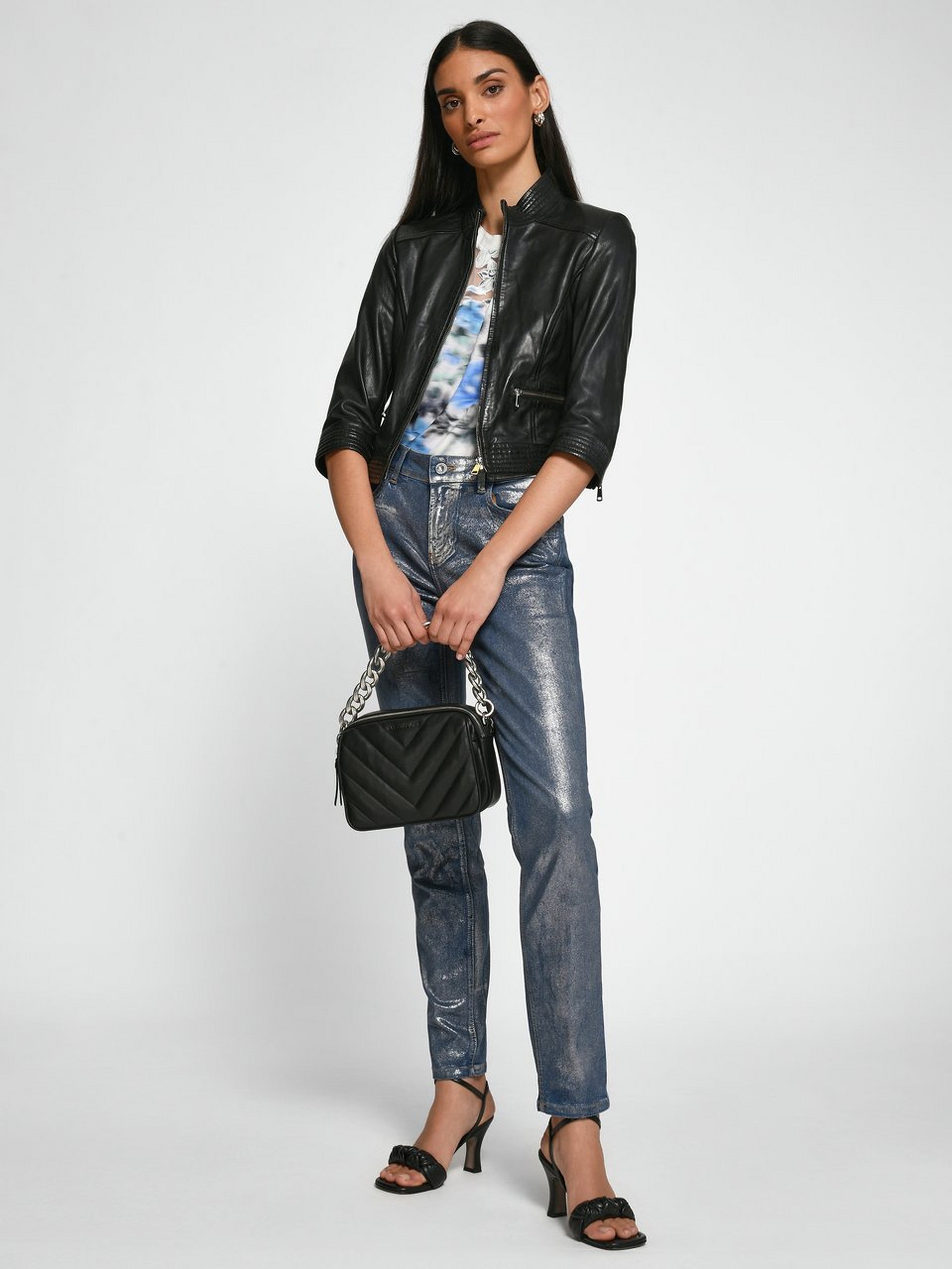 Lederjacke