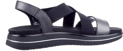 Remonte zwart D1J50-02 - maat 40 sandaal zwart - maat 40 Calandschoen